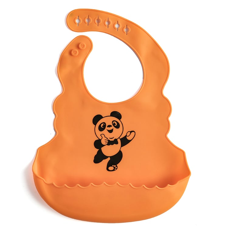 Food Grade Silicone Baby Bib with Saliva Pocket - Blue Cup LLC.