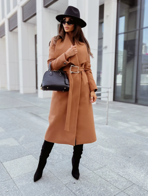 Woolen Coat for Women - Blue Cup LLC.
