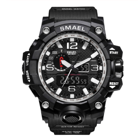 SMAEL 1545 Multifunctional Luminous Outdoor Watch - Blue Cup LLC.