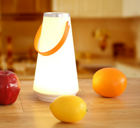 LED Creative Rechargeable Touch Bedside Lamp - Blue Cup LLC.