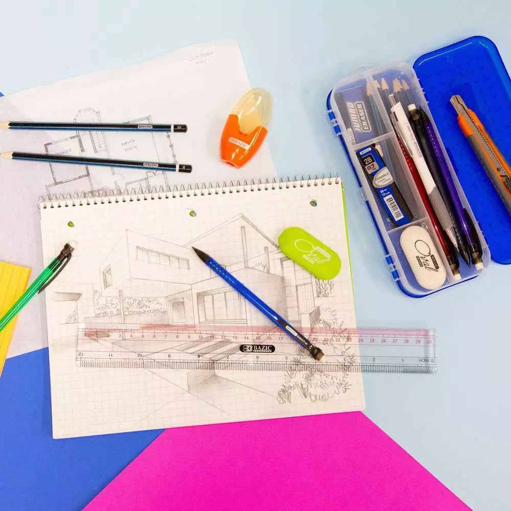 Wireless Notebook Reversible 4″/5″ Quad Ruled 8.5″ X 11″ 80 Ct. - Random Color - Blue Cup LLC.