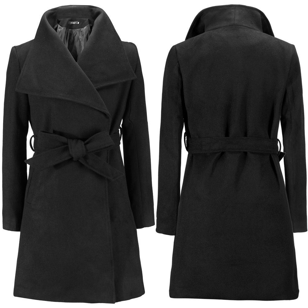 Woolen Coat for Women - Blue Cup LLC.