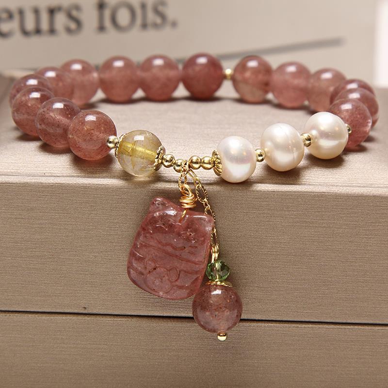 Natural Freshwater Pearl Bracelet for Women - Blue Cup LLC.