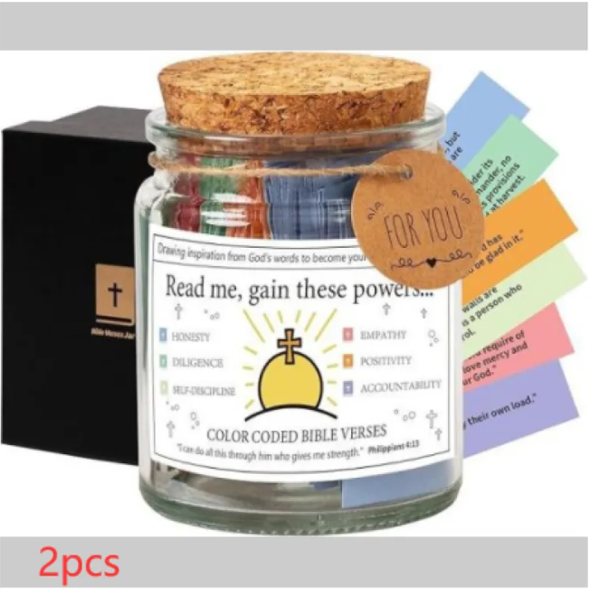 Faith & Joy Verse Jar - Blue Cup LLC.
