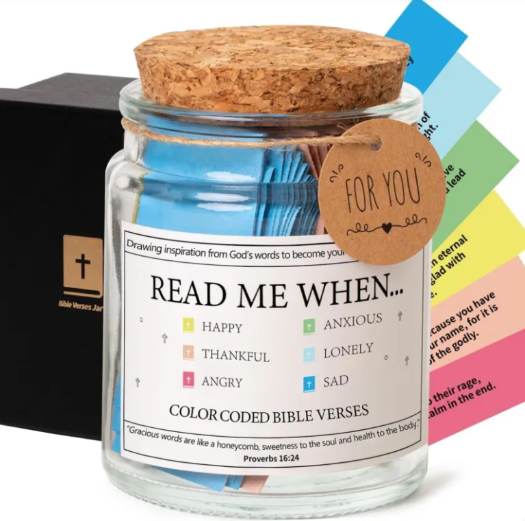 Bible Verses In A Jar - Blue Cup LLC.