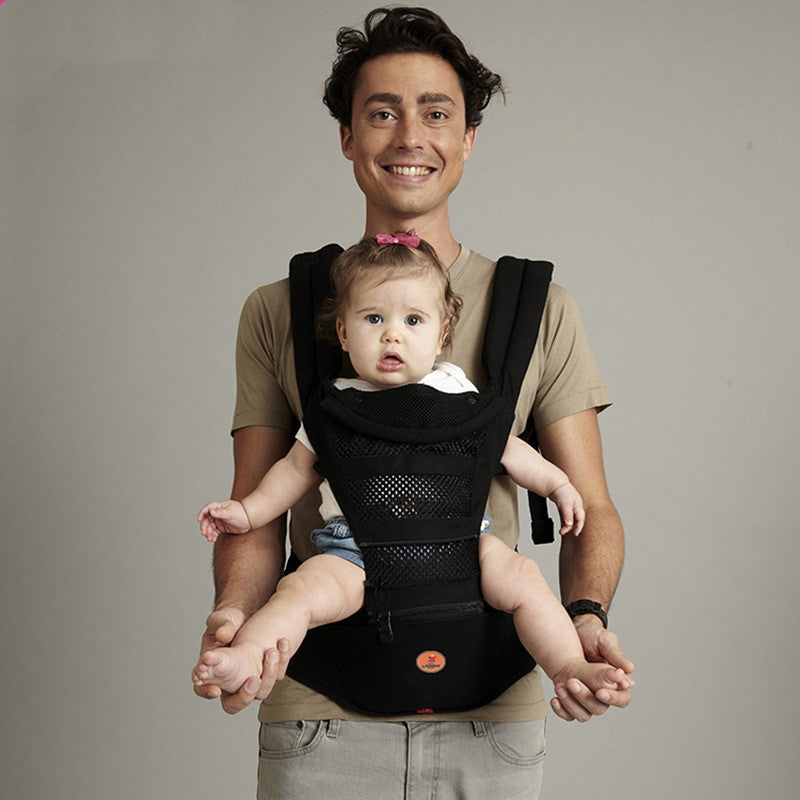 Baby Waist Seat Carrier — Hands-Free Comfort for You & Baby - Blue Cup LLC.