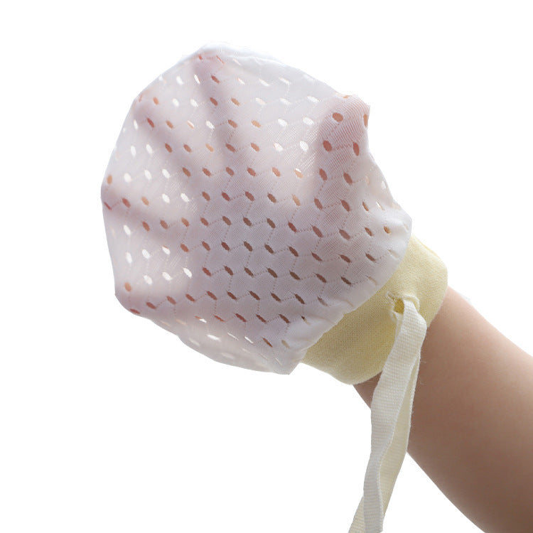 Adjustable Anti-Scratch Mittens for Infants and Newborns - Blue Cup LLC.