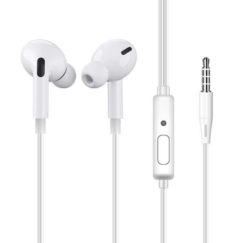 Macaron Color Wired Noise Reduction Earbuds with Mic - Blue Cup LLC.