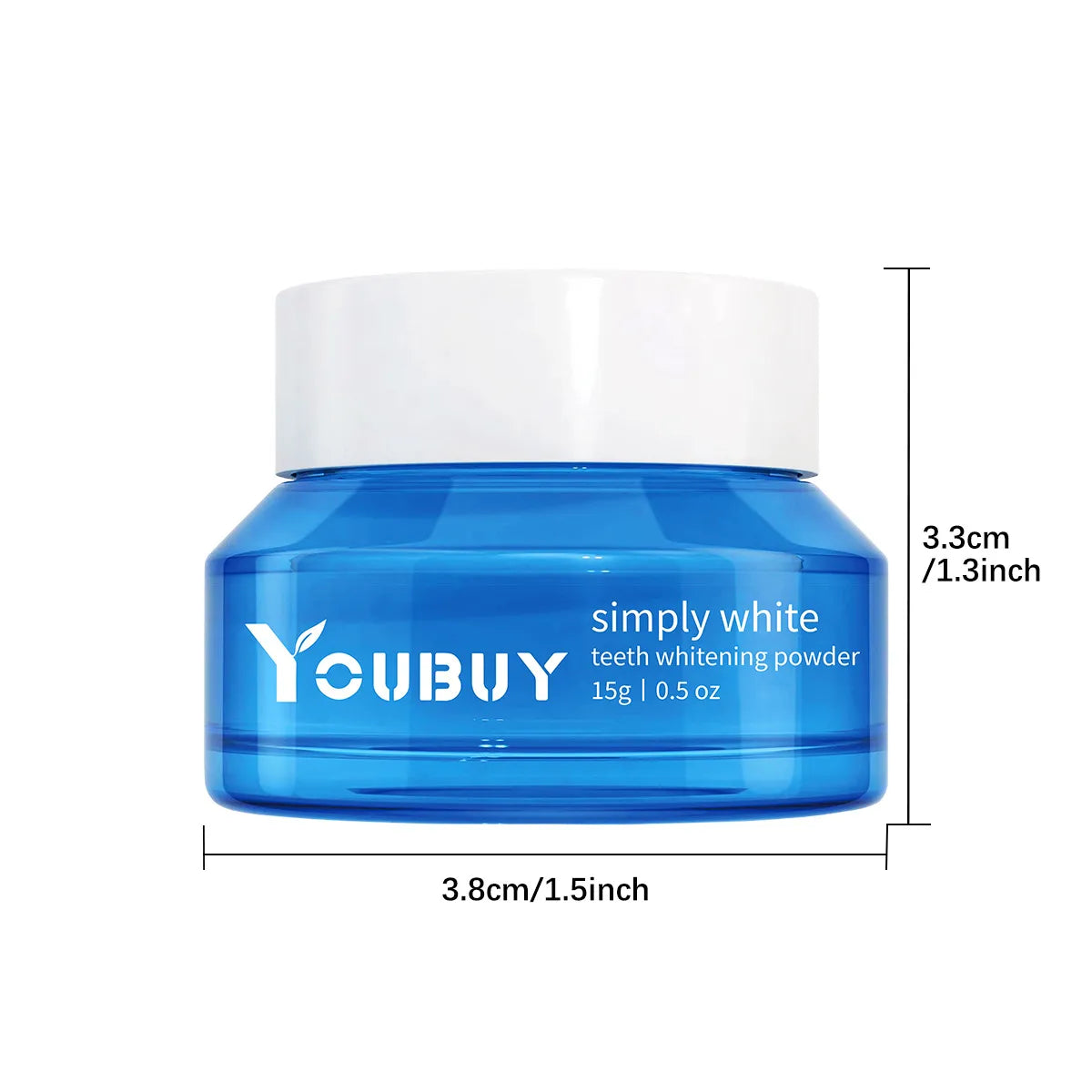 YOUBUY Teeth Whitening Brightening Powder - Blue Cup LLC.