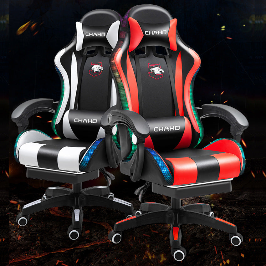 Ergonomic Gaming Office Chair with Adjustable Recline - Blue Cup LLC.