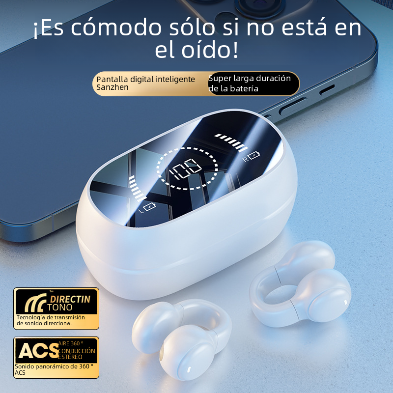 M55 Bone Conduction Bluetooth Earphones for Sports - Blue Cup LLC.