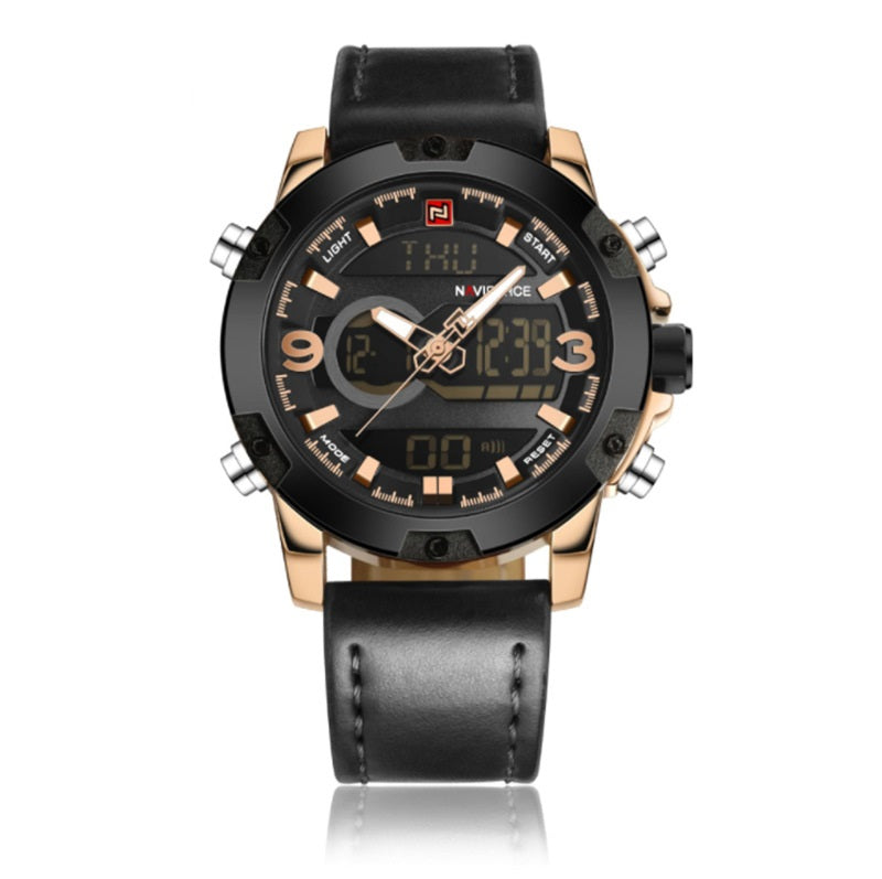 Men's Quartz Watch - Blue Cup LLC.