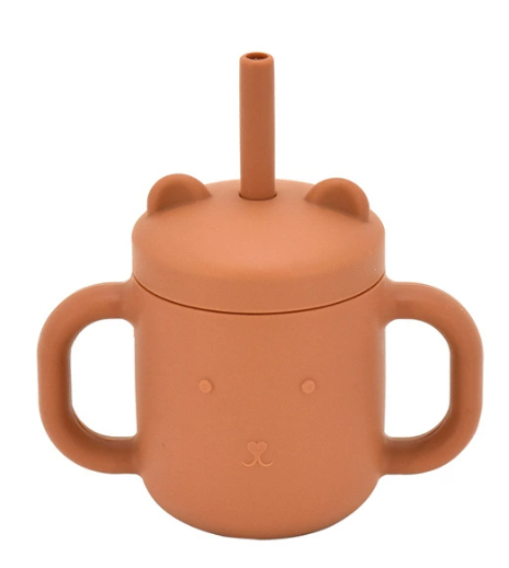 Leak-proof Silicone Children's Drinking Cup for Baby - Blue Cup LLC.